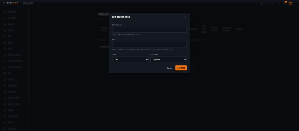 Custom field